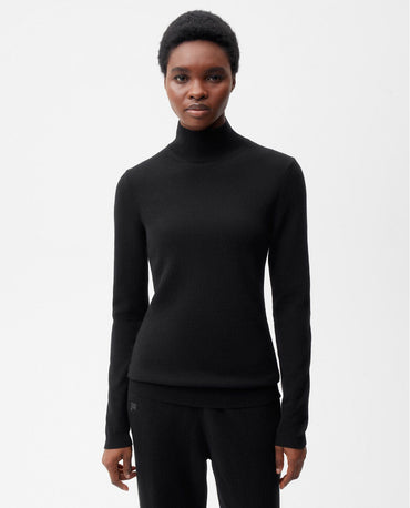 High Neck Long Sleeves Knit Jumper