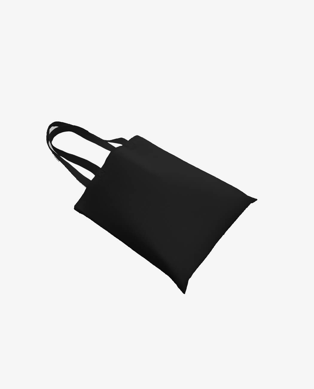 Plain Black Tote Bag