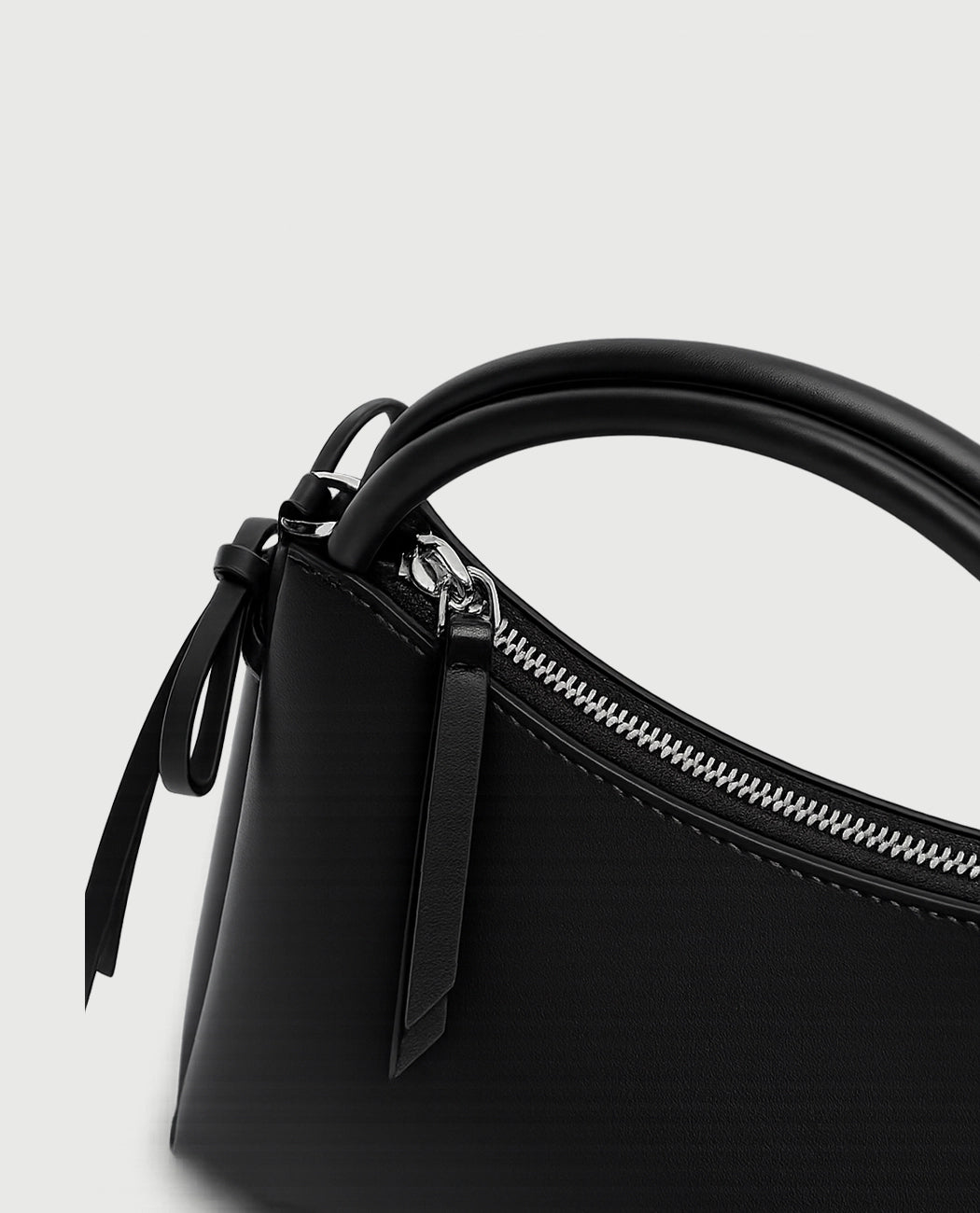 Refined Leather Handbag Purse