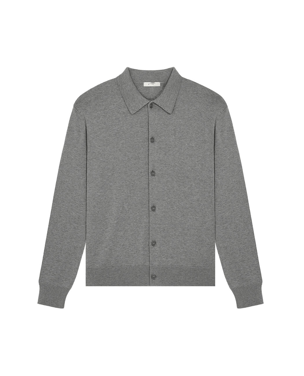 Knitted Collared Shirt