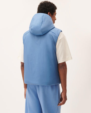 Men Solid Hooded Neck Coat