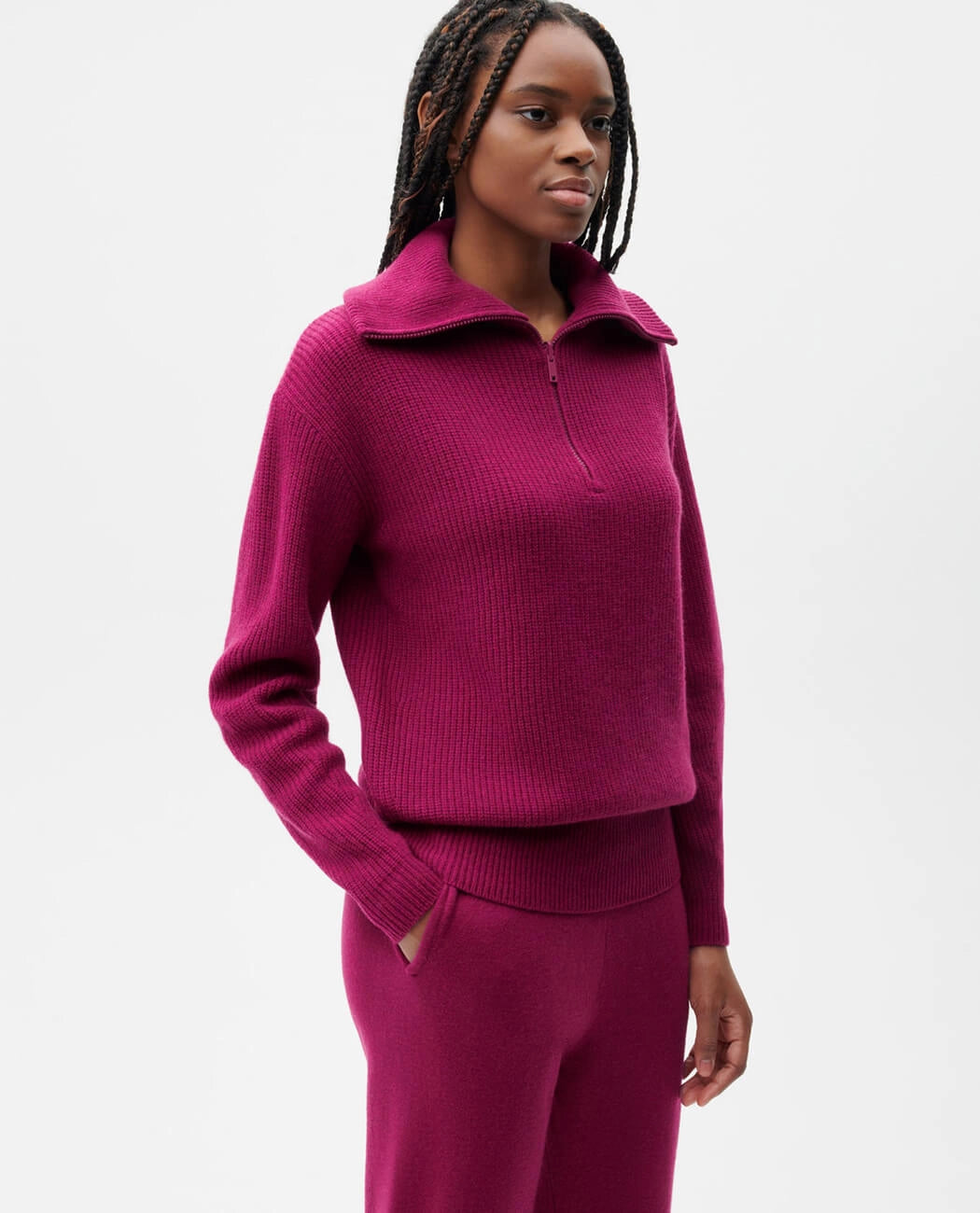 Eco-Luxe Recycled Cashmere Half-Cloth