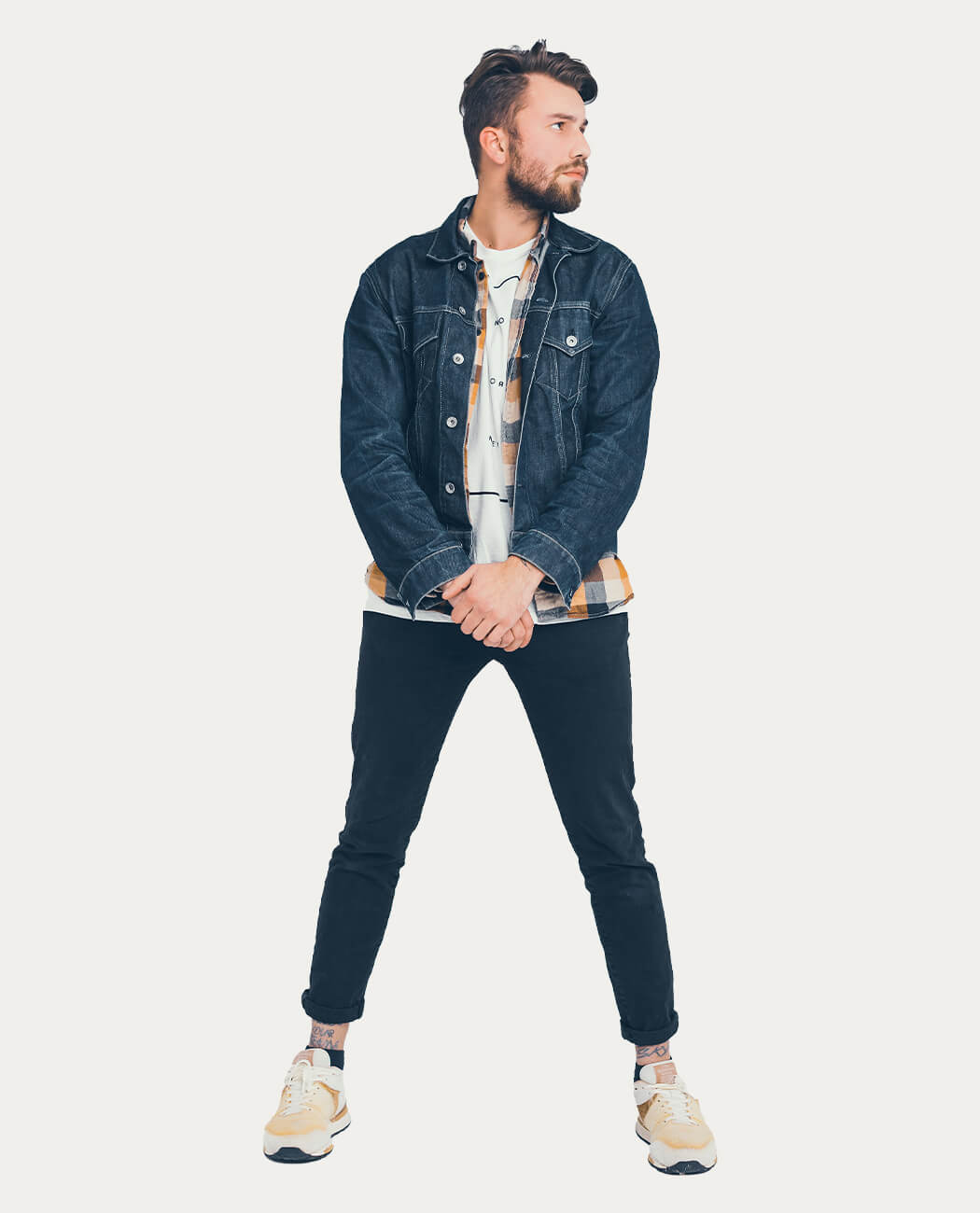 Comfort fit trousers