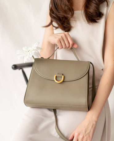Leather Top handle Handbag