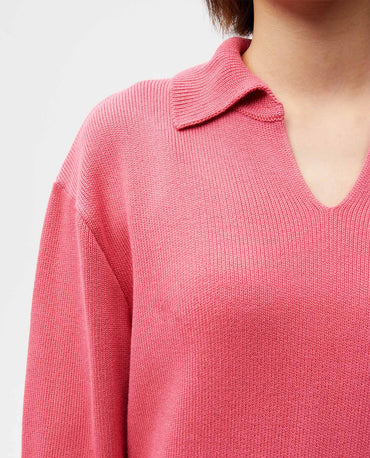 Women Open Collar Sweaters
