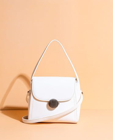 Weave Patterned Shoulder Bag