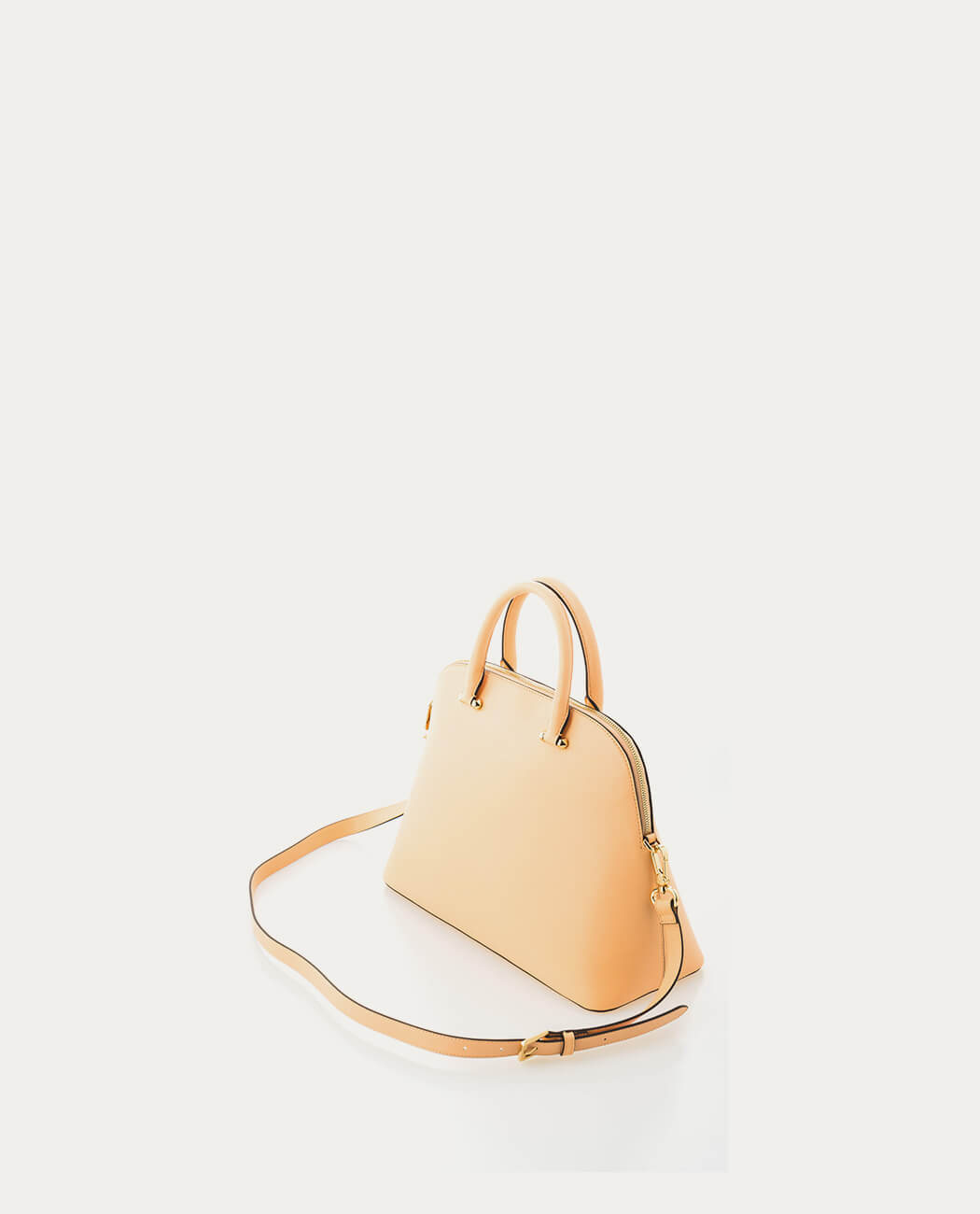 Sac à bandoulière plissé foncé