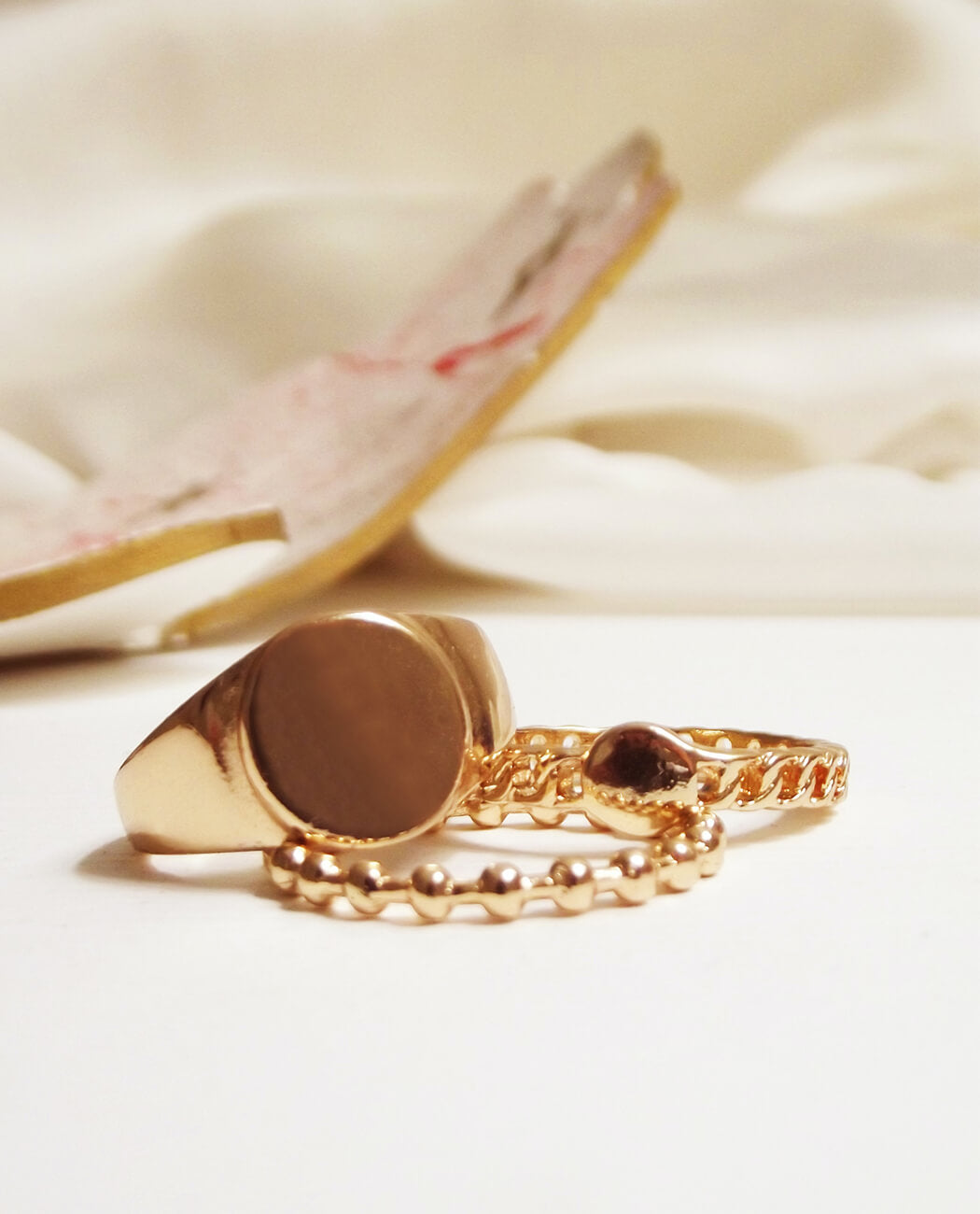 Floral memories ring