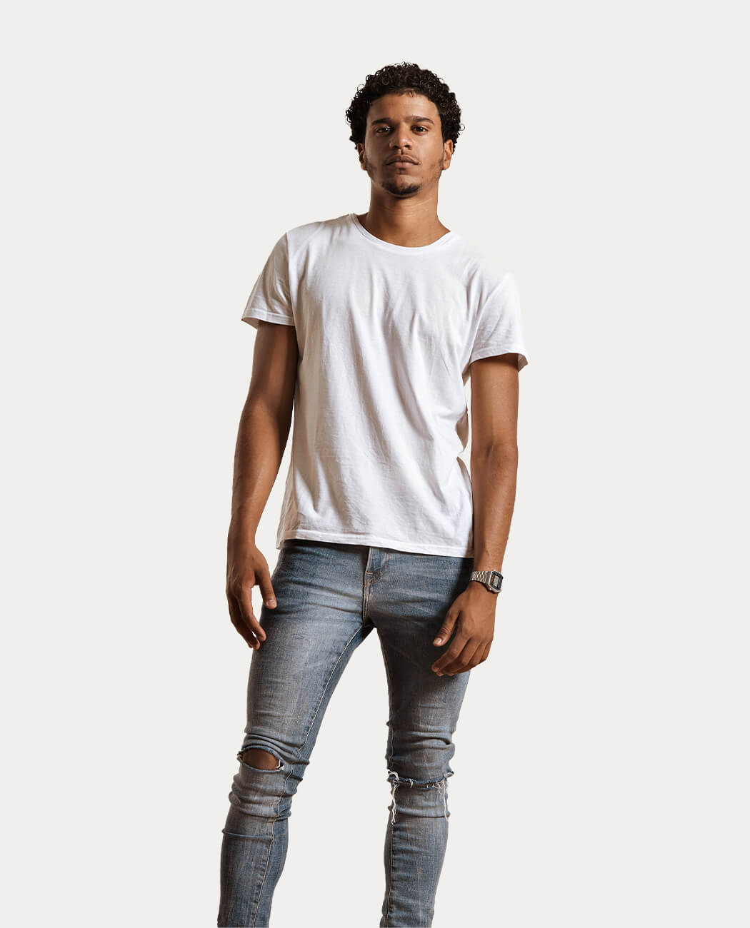 Comfort fit trousers