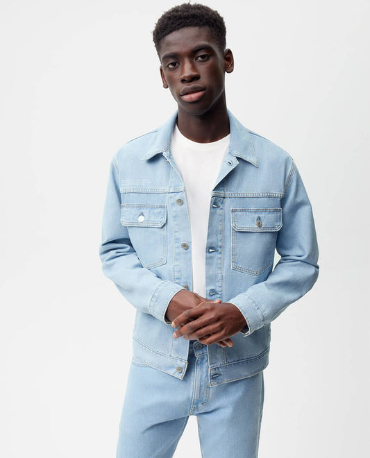 Men's Hemp denim jacket