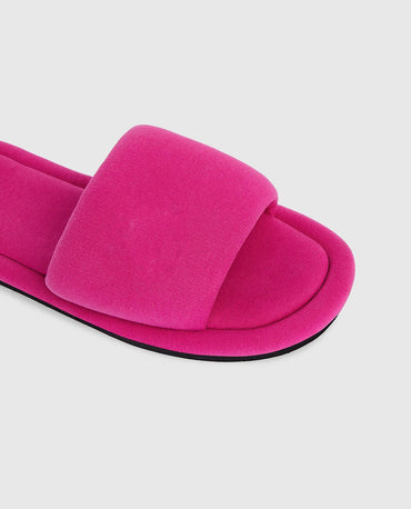 Durable soft jersey slipper
