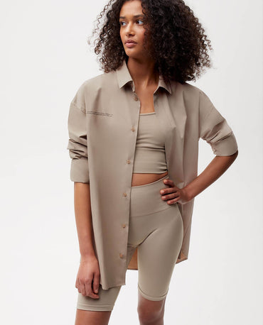 Cotton fabric women long sleeve shirts