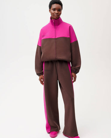 Female cotton loose track Pant