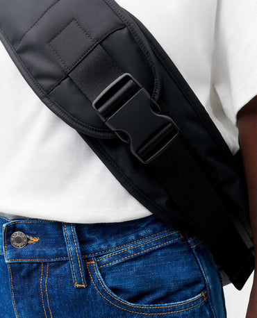 Nylon men body side bag