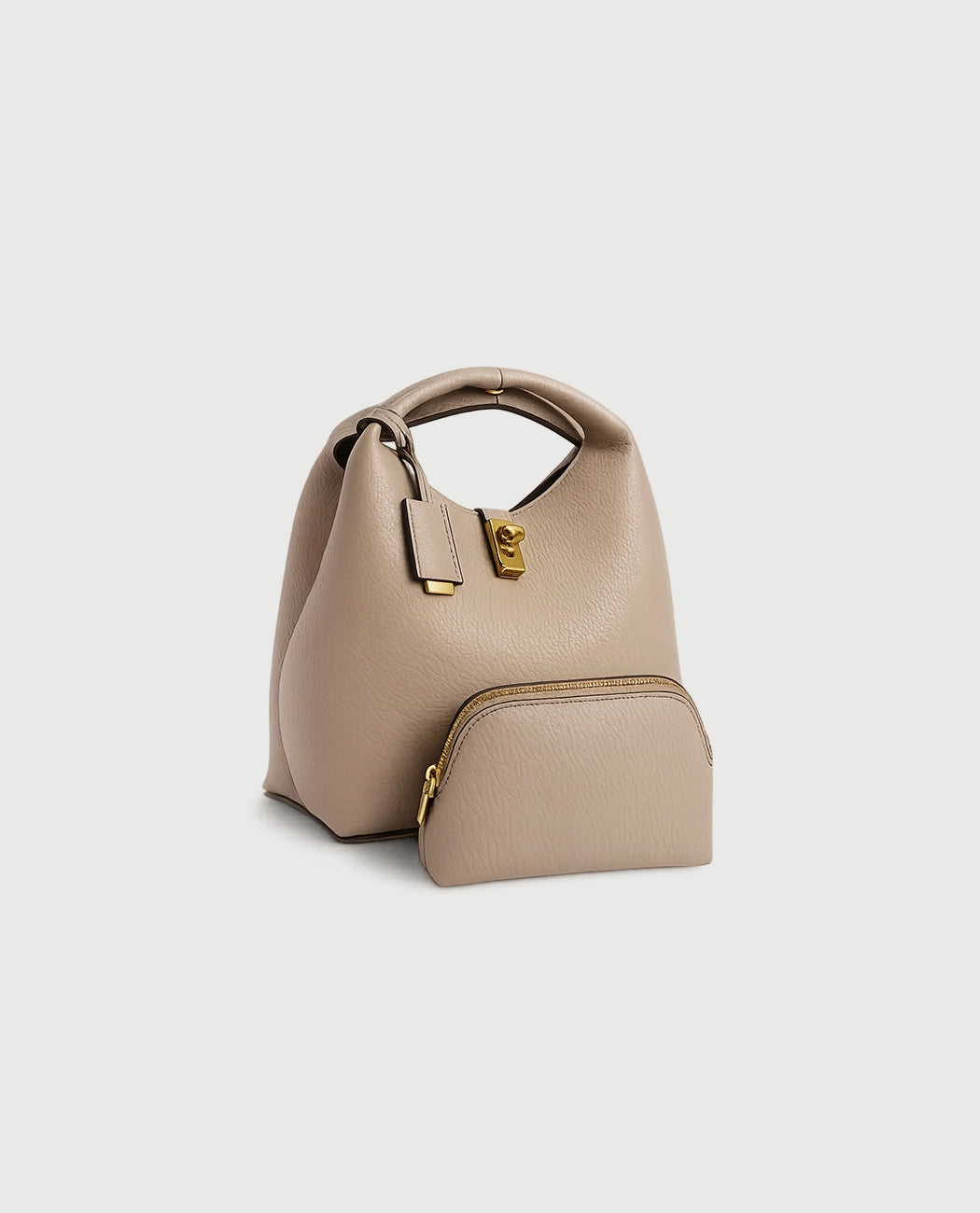 Sleek Leather Clutch Purse