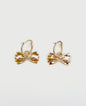 Classic Bow Hoop Earrings