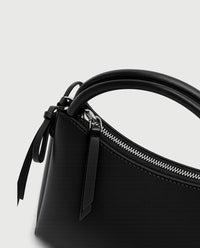 Refined Leather Handbag Purse