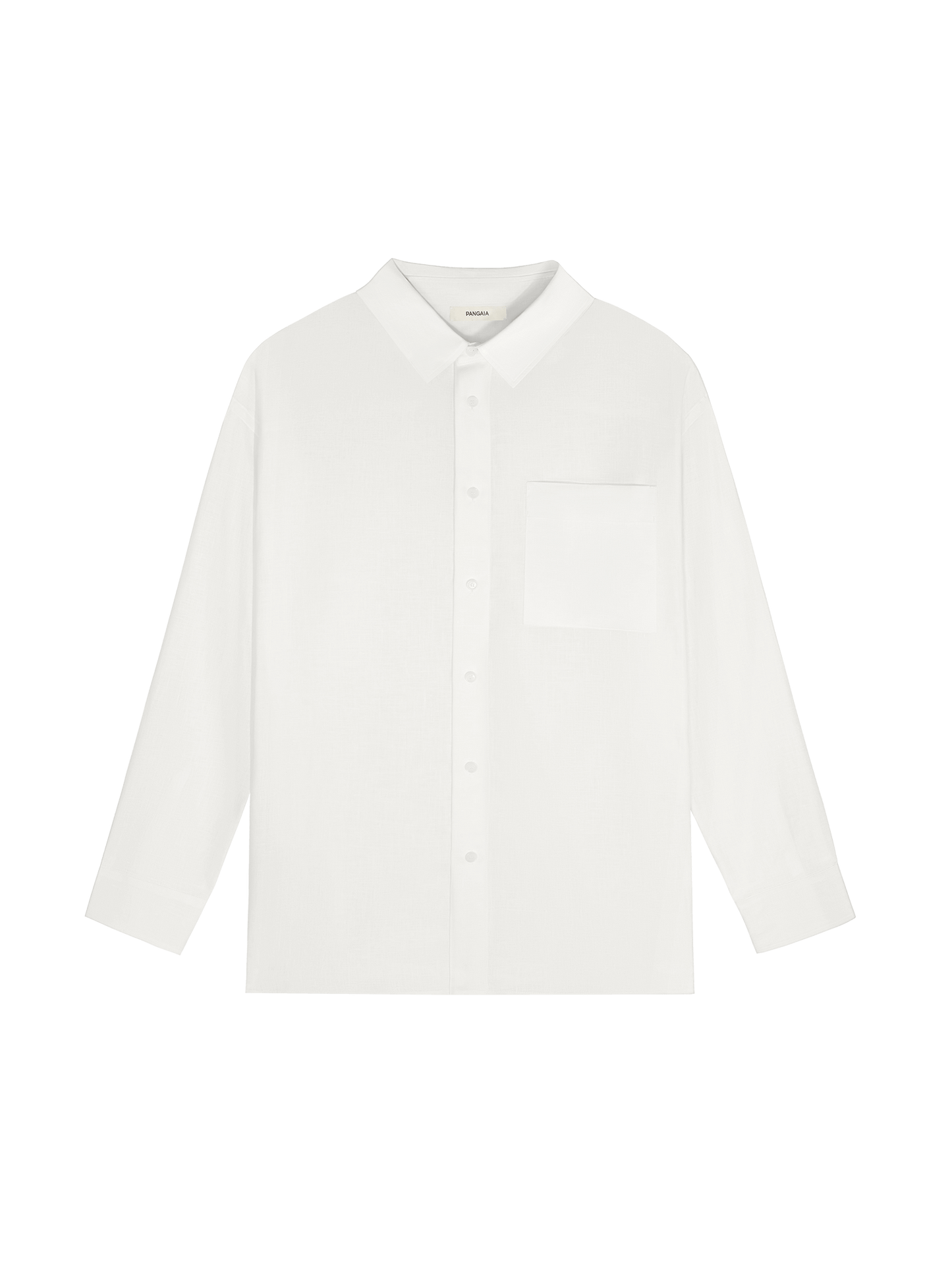 Linen Collared Long Sleeve Shirt