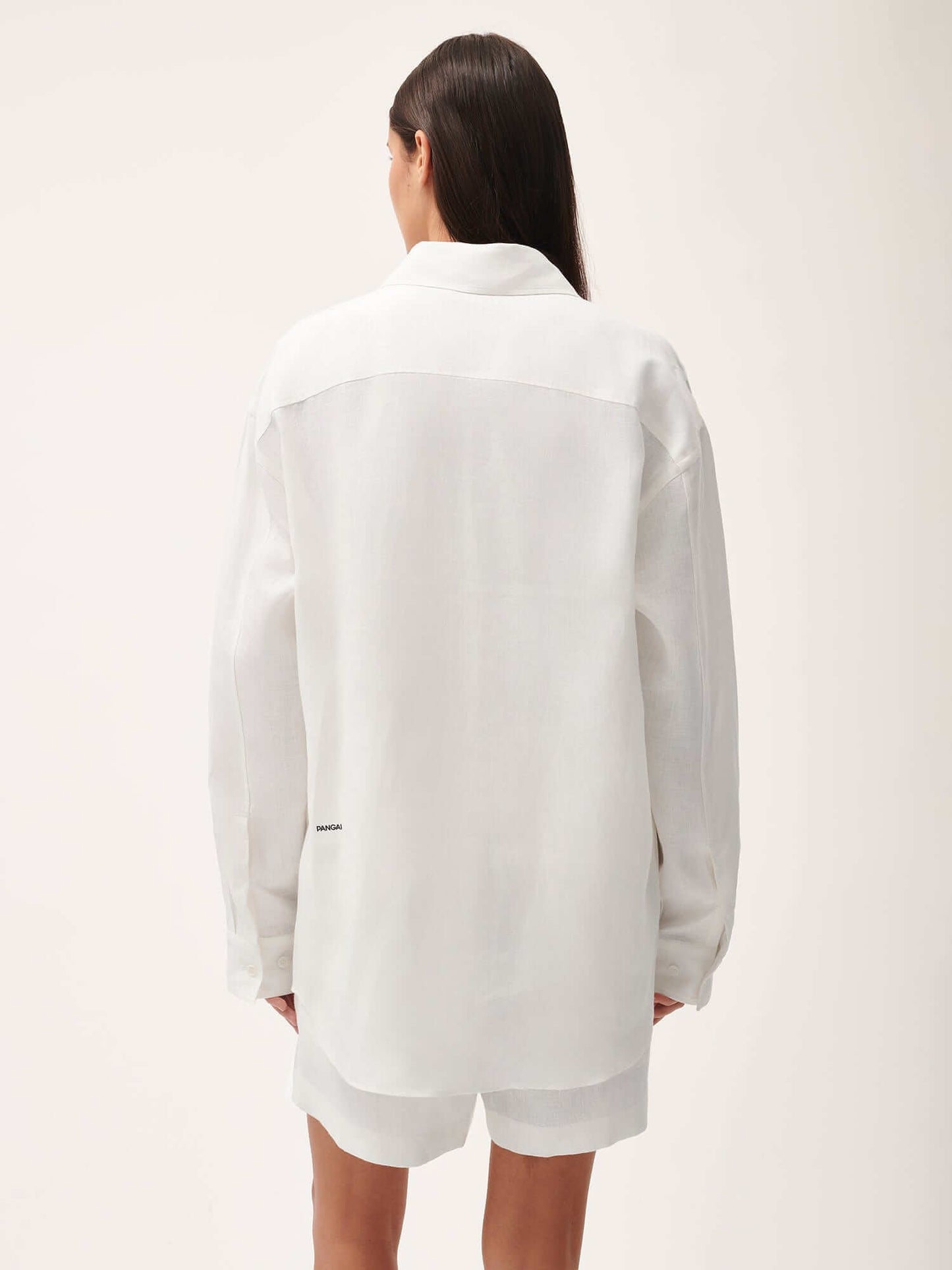 Linen Collared Long Sleeve Shirt