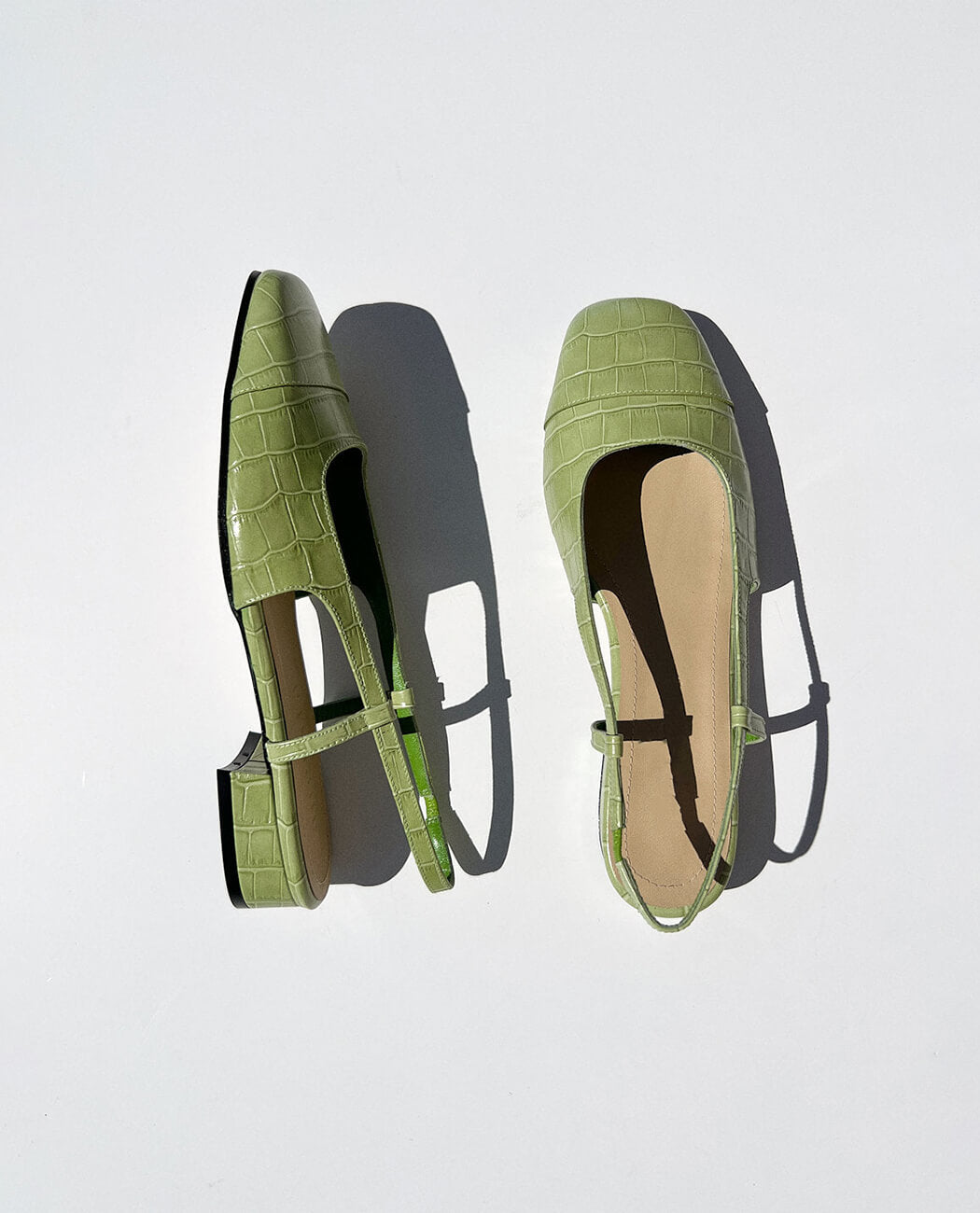 Embossed low heel multi color casual sandal