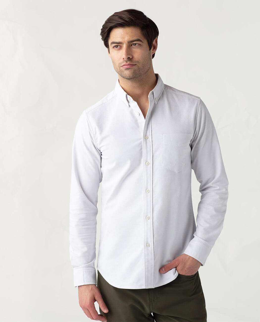 Chemise à manches longues City Oxford 