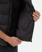 Mens recycled polyester insulated puffer jacket