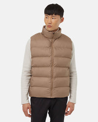 Mens recycled polyester insulated puffer jacket