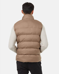 Mens recycled polyester insulated puffer jacket